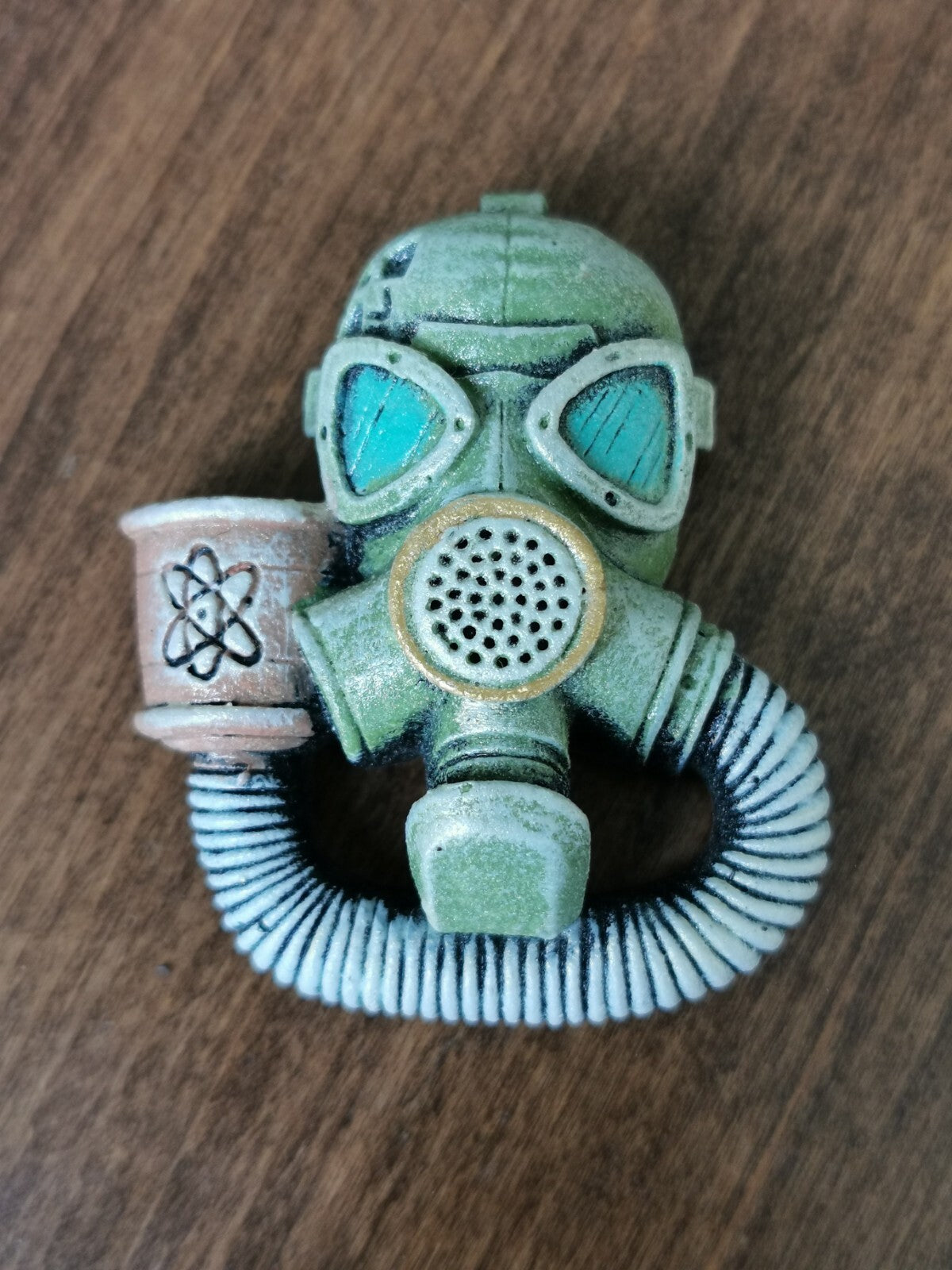 Chernobyl Nuclear Power Plant magnet 1986 Pripyat Handmade №9 green glowing