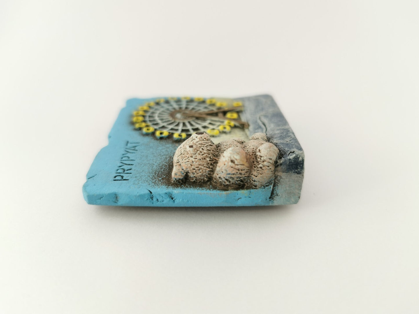 Chernobyl Nuclear Power Plant souvenir magnet 1986 Pripyat Handmade №7
