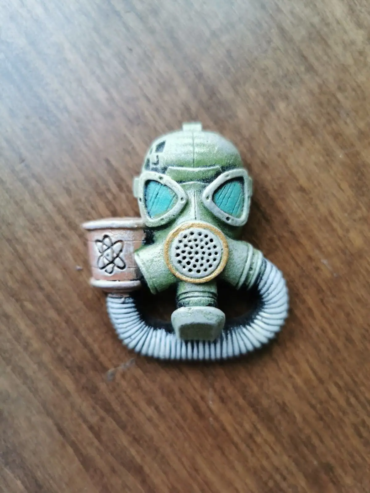 Chernobyl Nuclear Power Plant magnet 1986 Pripyat Handmade №9 green glowing