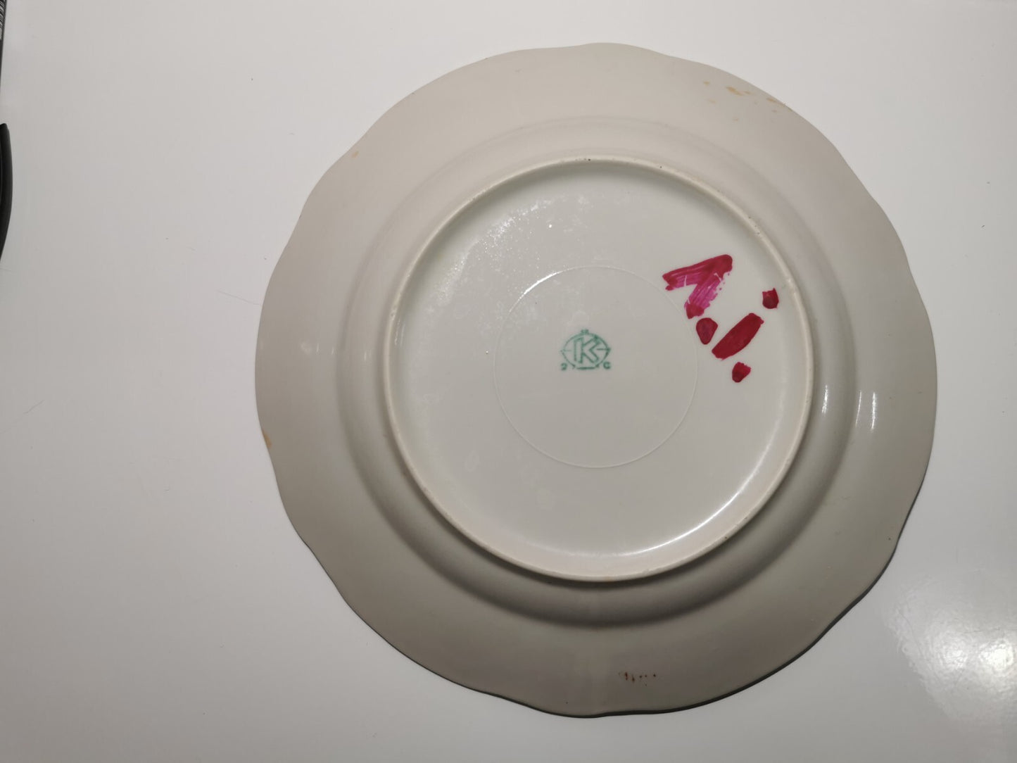 Original plate from Chernobyl workers cafeteria of Atomic Station 195mm