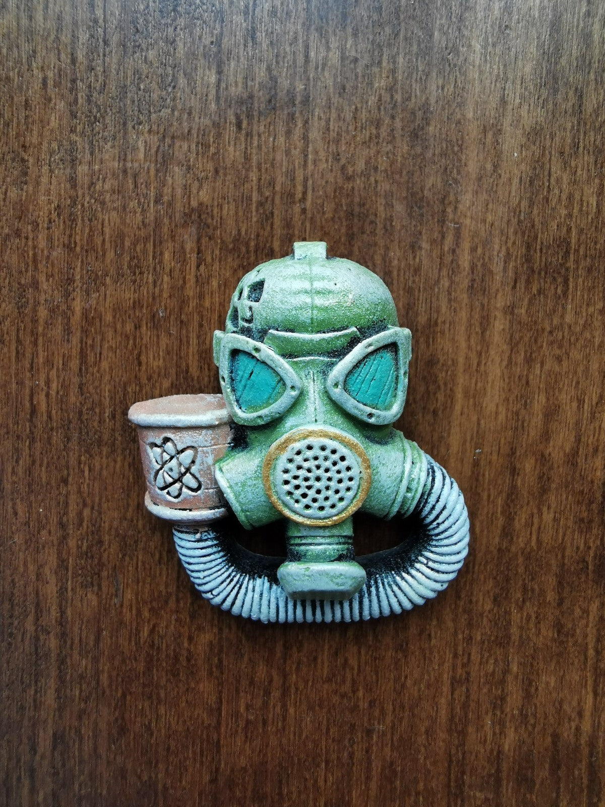Chernobyl Nuclear Power Plant magnet 1986 Pripyat Handmade №9 green glowing