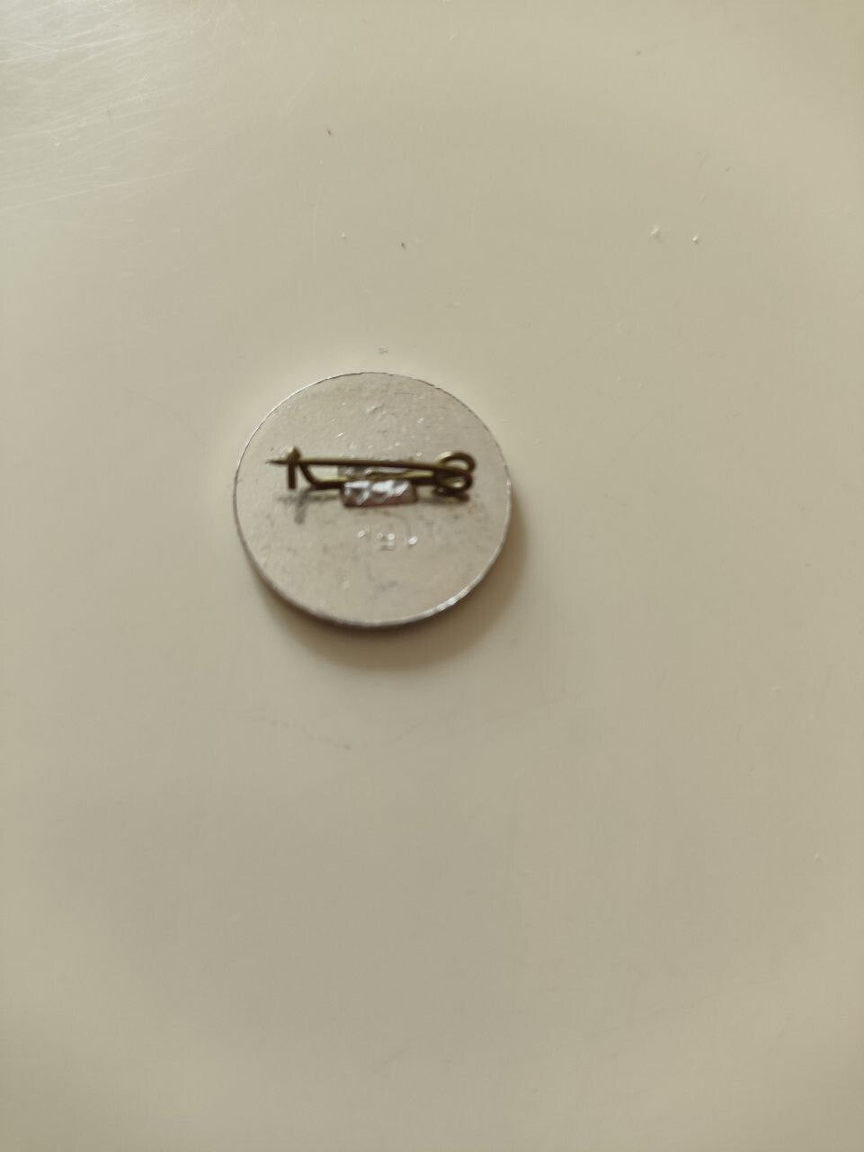 Soviet Chernobyl Liquidator Badge Pin USSR Ukraine original 1986