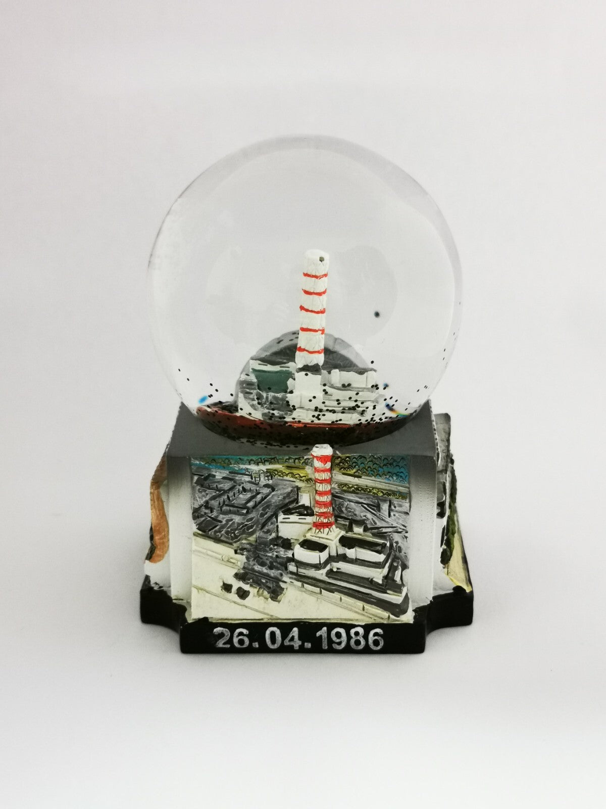 Chernobyl snow globe Pripyat disaster nuclear power plant STALKER souvenir