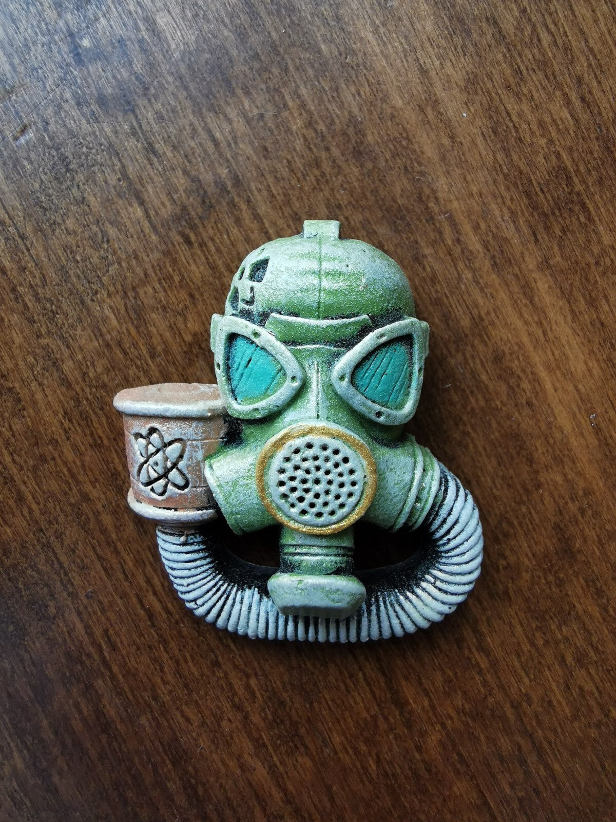 Chernobyl Nuclear Power Plant magnet 1986 Pripyat Handmade №9 green glowing