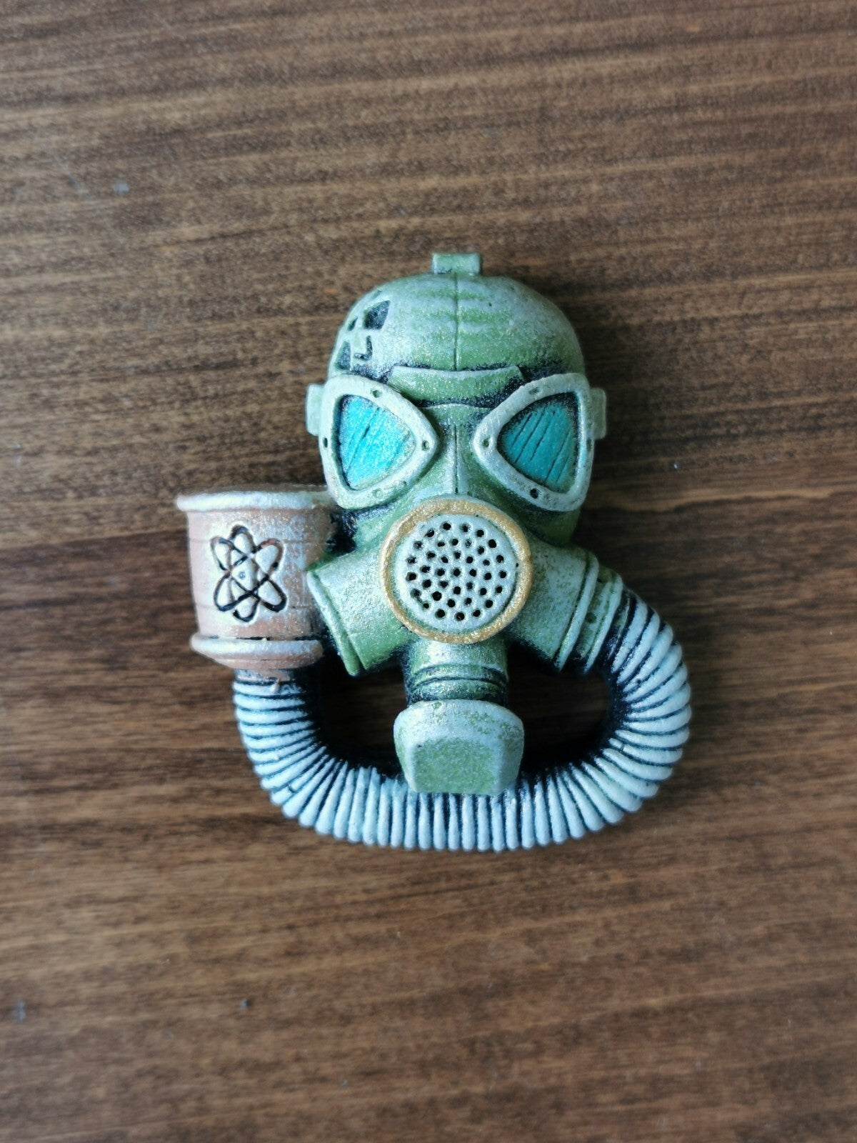 Chernobyl Nuclear Power Plant magnet 1986 Pripyat Handmade №9 green glowing