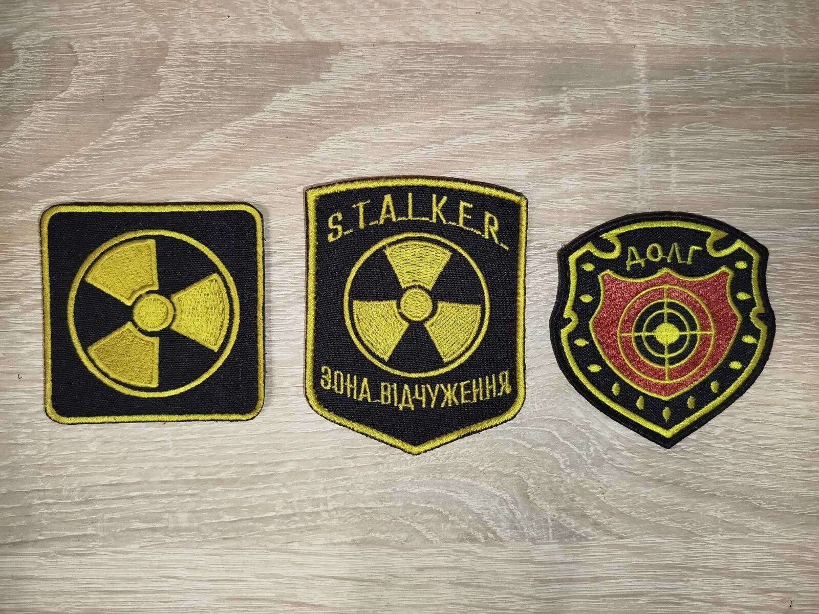 S.T.A.L.K.E.R.: Shadow of Chernobyl, STALKER, Metro Morale Military Patch 18 pcs