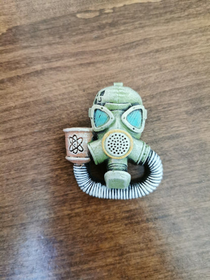 Chernobyl Nuclear Power Plant magnet 1986 Pripyat Handmade №9 green glowing