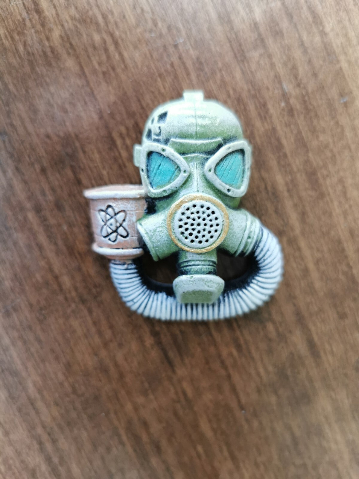 Chernobyl Nuclear Power Plant magnet 1986 Pripyat Handmade №9 green glowing