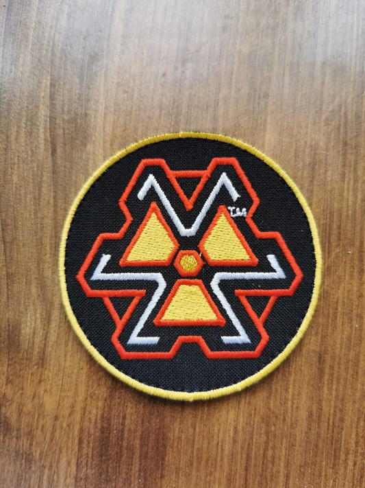 Chernobyl Nuclear Power Plant Chevron patch 1986 Pripyat Ukrainian embroidery №3