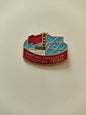 Soviet Chernobyl Liquidator Badge Pin USSR Ukraine original