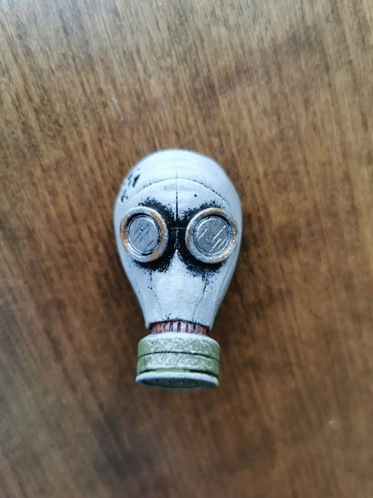 Chernobyl Nuclear Power Plant souvenir magnet 1986 Pripyat Handmade №5 Grey