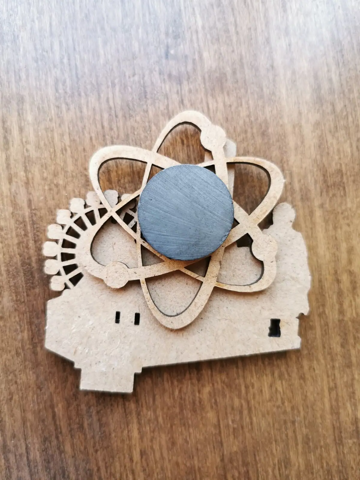 Chernobyl Nuclear Power Plant magnet 1986 Pripyat Handmade №11 wooden